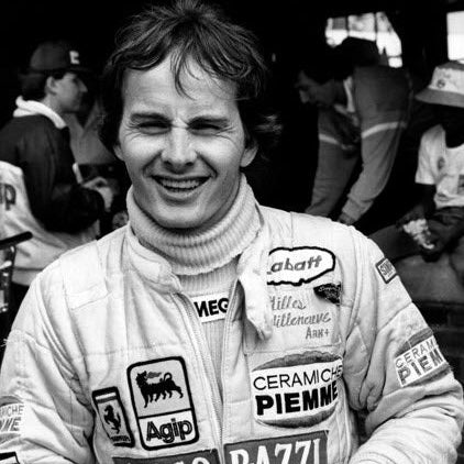 1982 Gilles Villeneuve Ferrari suit