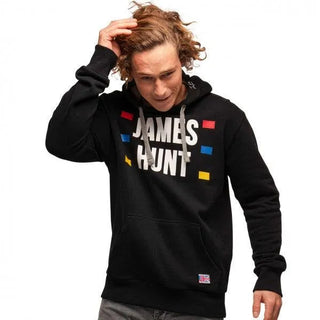 JAMES HUNT HOODIE SILVERSTONE - Rustle Racewears