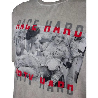 JAMES HUNT T-SHIRT RACE HARD PARTY HARD - Rustle Racewears