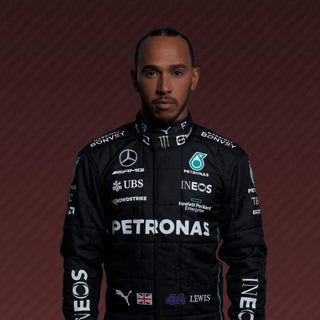 Lewis Hamilton 2022 Replica Mercedes-AMG Petronas F1 Team Race Suit - Rustle Racewears