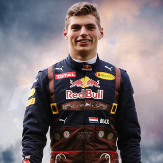 Max Verstappen 2016 Red Bull Racing in Lederhosen race suit - Rustle Racewears