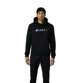 McLaren F1 Men's Miami Neon Graphic Hoodie -Black/White/Vice Blue/Beetroot Purple - Rustle Racewears