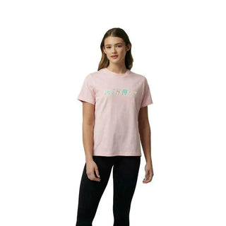 McLaren F1 Women's Miami Palm Graphic T-Shirt-Crystal Rose/Aqua Sky - Rustle Racewears