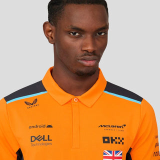 McLAREN POLO SHIRT NORRIS - AUTUMN GLORY - Rustle Racewears