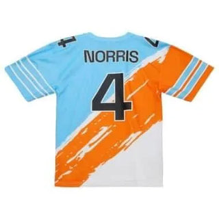 McLaren Racing F1 Special Edition Miami GP Lando Norris Mitchell & Ness Paintbrush Jersey - Rustle Racewears