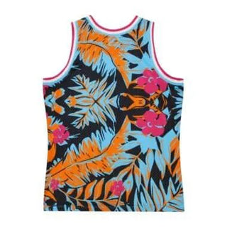 McLaren Racing F1 Special Edition Miami GP Mitchell & Ness Floral Tank Jersey - Rustle Racewears