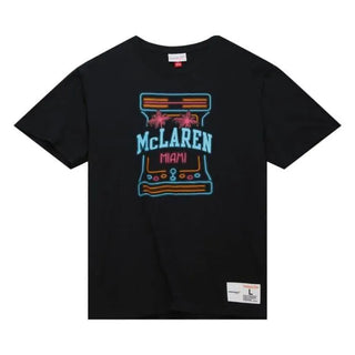 McLaren Racing F1 Special Edition Miami GP Mitchell & Ness Slub T-Shirt - Rustle Racewears