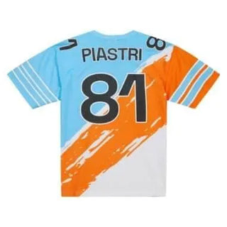 McLaren Racing F1 Special Edition Miami GP Oscar Piastri Mitchell & Ness Paintbrush Jersey - Rustle Racewears