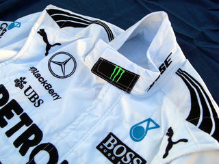 Mercedes AMG Petronas Lewis Hamilton 2015 F1 Replica Racing Suit - Rustle Racewears