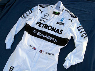 Mercedes AMG Petronas Lewis Hamilton 2015 F1 Replica Racing Suit - Rustle Racewears