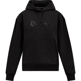 Mercedes AMG Petronas Women's Stealth Hoodie - Black - Rustle Racewears