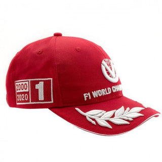 MICHAEL SCHUMACHER CAP WORLD CHAMPION 2000 LIMITED EDITION RED - Rustle Racewears