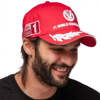 MICHAEL SCHUMACHER CAP WORLD CHAMPION 2000 LIMITED EDITION RED - Rustle Racewears