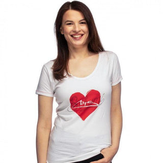 MICHAEL SCHUMACHER LADY T-SHIRT HEART - Rustle Racewears