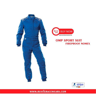 NEW OMP SPORT FIREPROOF RACING SUIT 2020 - Rustle Racewears