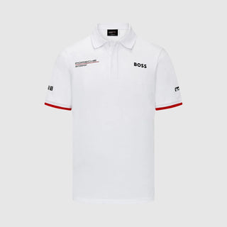 Porsche Motorsport Team Polo White - Rustle Racewears