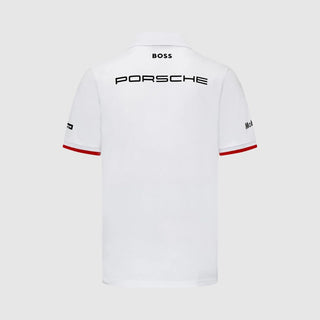 Porsche Motorsport Team Polo White - Rustle Racewears