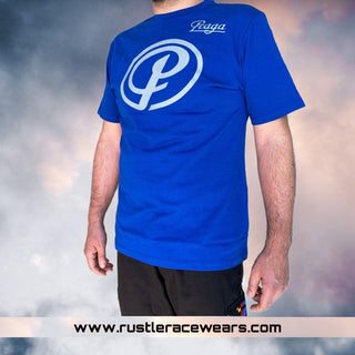 Praga Kart T-Shirt Blue - Rustle Racewears