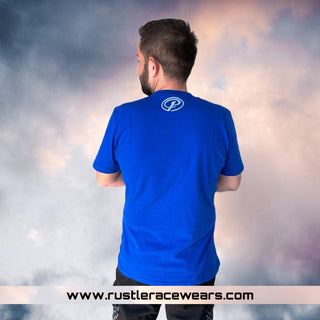 Praga Kart T-Shirt Blue - Rustle Racewears