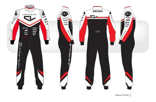 PSL Charles Leclerc 2020 Custom Driver Kart Suit - Rustle Racewears