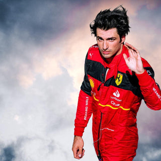 Scuderia Ferrari 2022 Carlos Sainz New Race Suit - Rustle Racewears