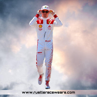 Scuderia Ferrari 2023 Team Charles Leclerc Special Edition Monaco GP Replica Race Suit - Rustle Racewears