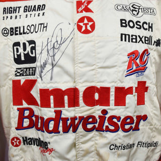 1997 Christian Fittipaldi Signed Newman-Haas Momo IndyCar Suit