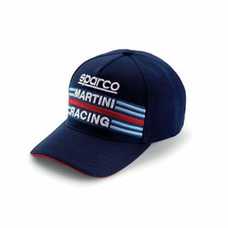 Sparco Cap Flat Visor Martini Racing - Rustle Racewears