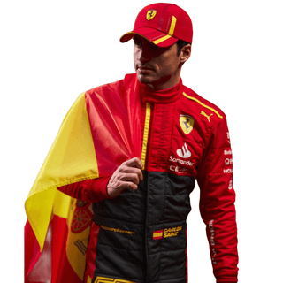 Special Scuderia Ferrari Race Suit Carlos Sainz Grand Prix 2023 F1 Spain