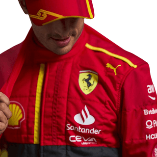 Special Scuderia Ferrari Race Suit Carlos Sainz Grand Prix 2023 F1 Spain