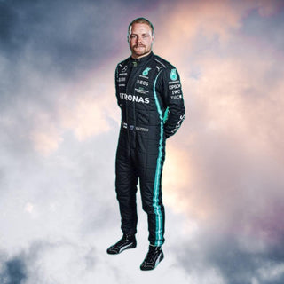 Valtteri Bottas 2021 Replica Mercedes-AMG Petronas F1 Team Race Suit - Rustle Racewears