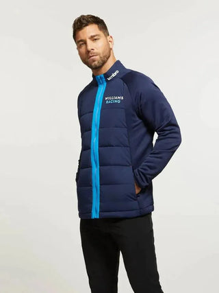 Williams Racing F1 Men's Off Track Thermal Jacket - Blue - Rustle Racewears