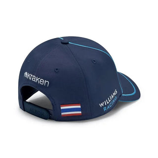 Williams Racing Kids Alex Albon Driver Cap Navy - Rustle Racewears