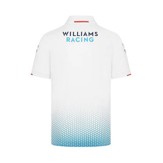 Williams Racing Mens Team Polo White - Rustle Racewears