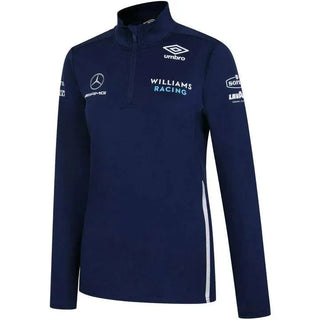 Williams Racing Women's Team Mid Layer Top-Blue - Rustle Racewears