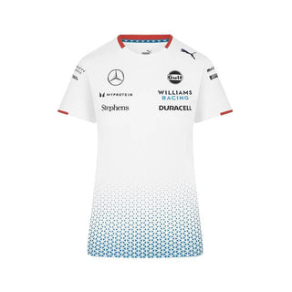 Williams Racing Womens Team Jersey White - Rustle Racewears